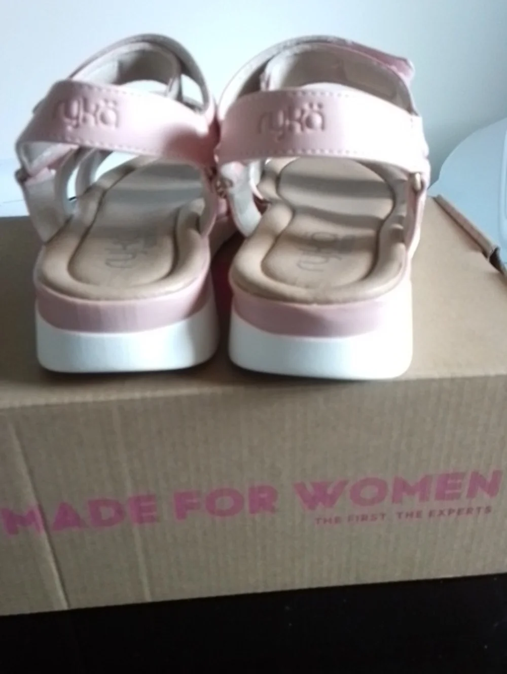 Ryka Pink Triple-Strap Women's Comfort Sandals